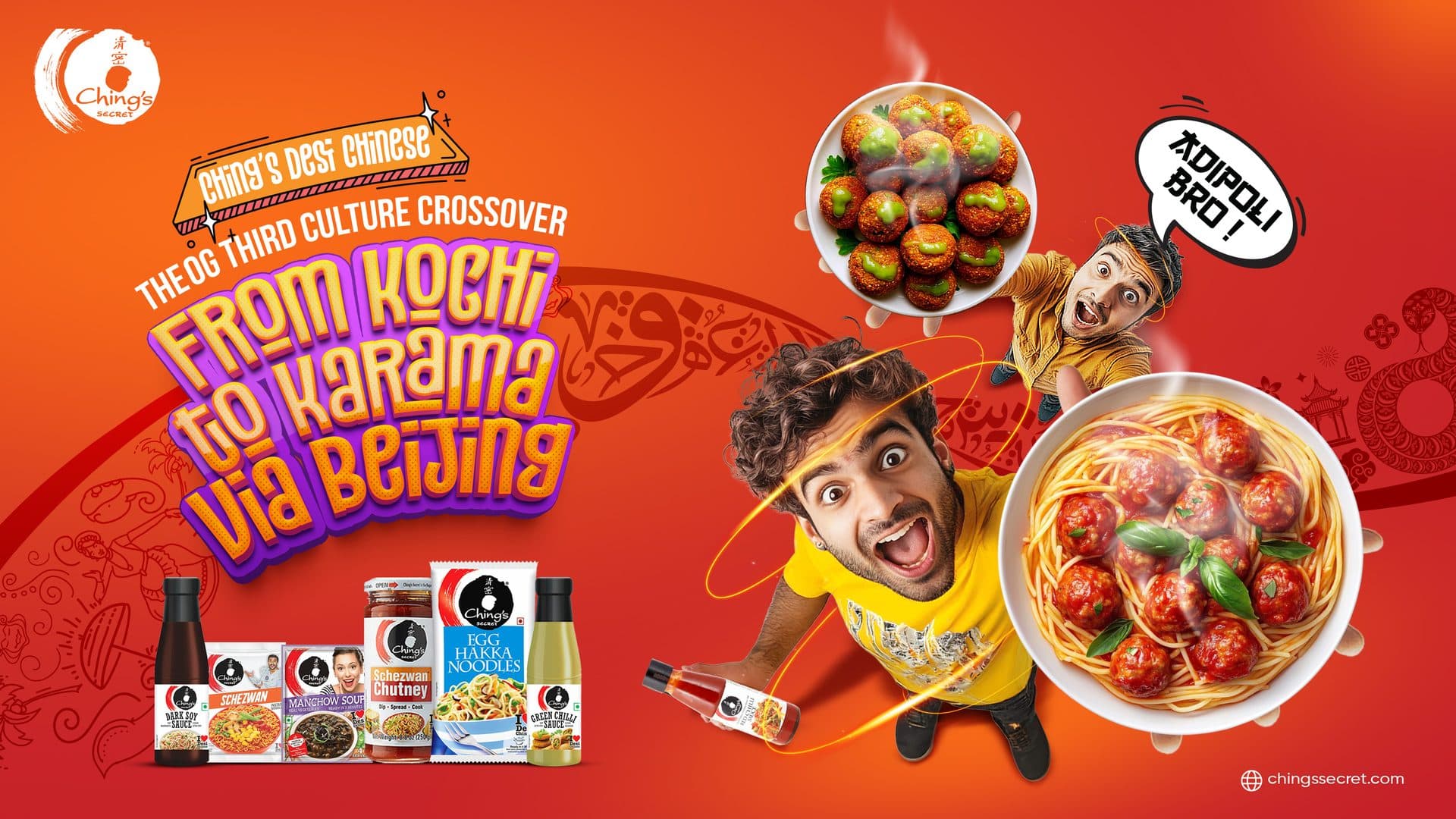 Ching's Secret UAE launch campaign visual